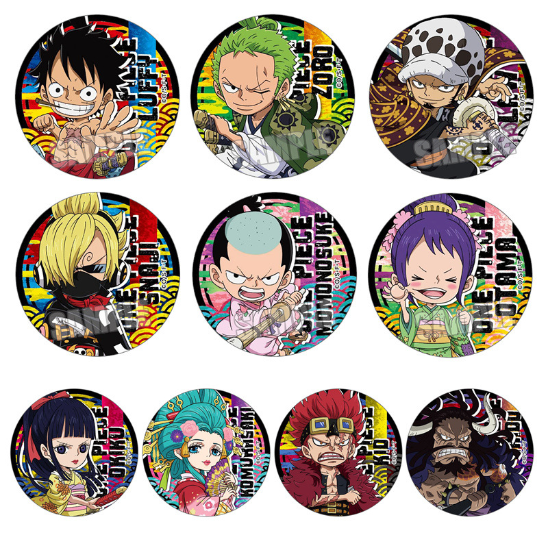 Anime Merchandise Types - One Piece Q Versione Anime Distintivo