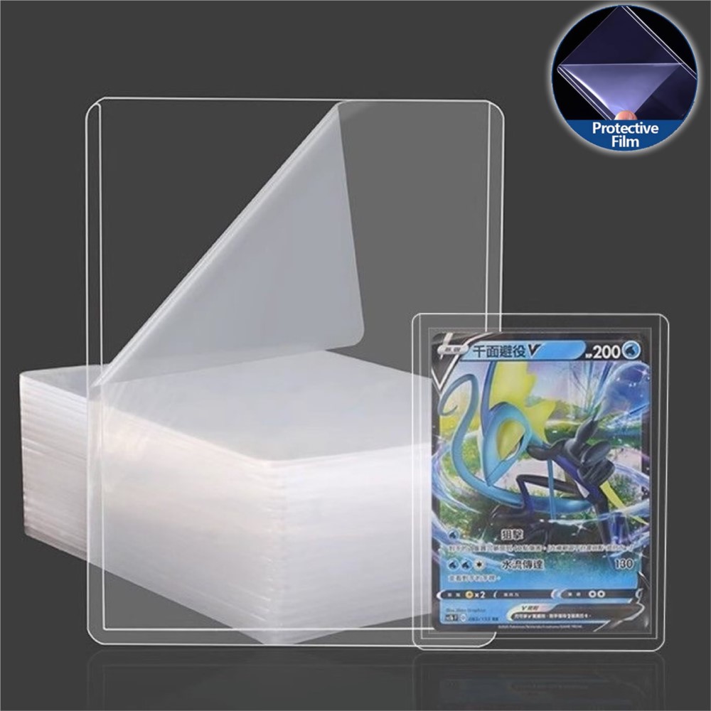 Collector Card Sleeve - 25-100 pezzi Custodie rigide trasparenti antigraffio