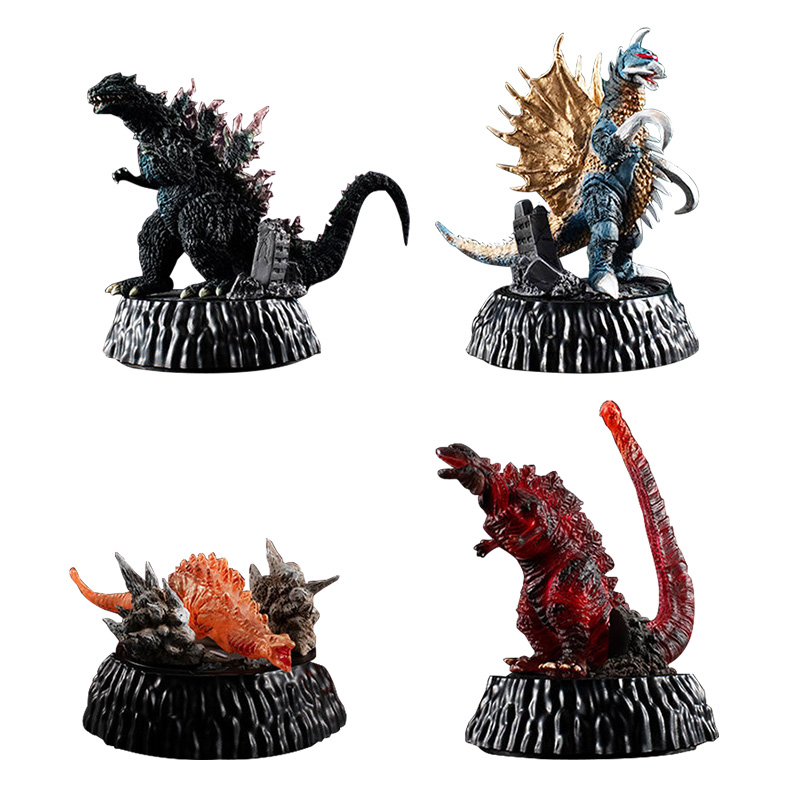 Bandai 4PCS Gashapon Godzilla  - Kotobukiya Bishoujo recensione e prezzo