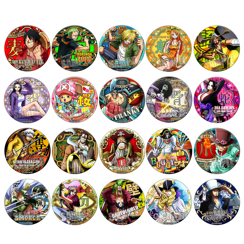 Badge Anime One Piece con Luff - Anime Merchandise Business recensione e prezzo