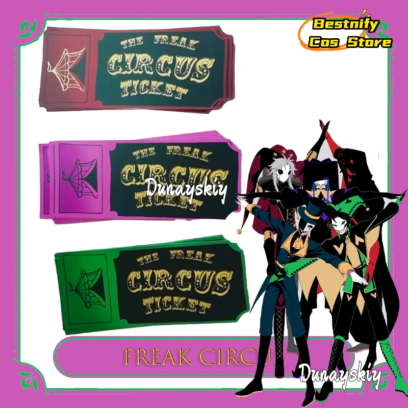 BFreak Circus Ticket Card Ross - Anime Merchandise Europe recensione e prezzo