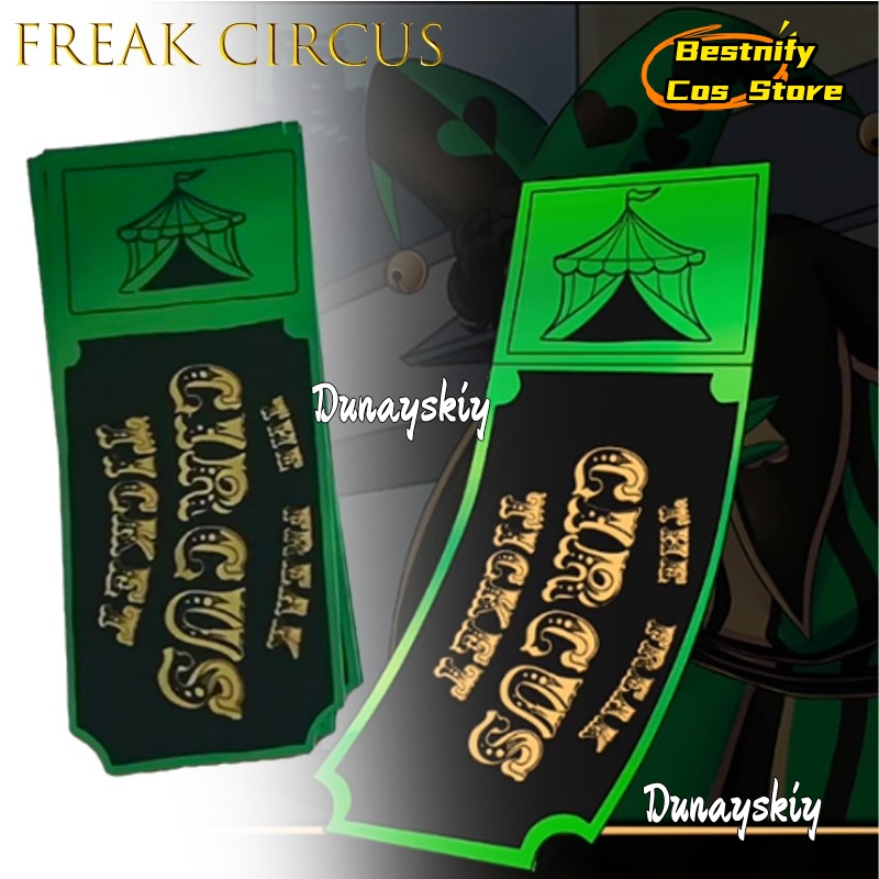 BFreak Circus Ticket Card Ross - Anime Merchandise Europe recensione e prezzo