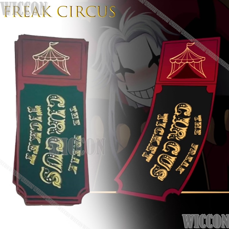 Freak Circus Ticket Card Rosso - Anime Merchandise Europe recensione e prezzo